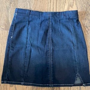Free people Jean skirt size 26
